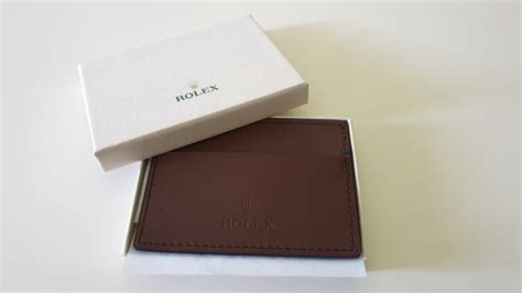 porta carte credito rolex|rolex card holder On Sale .